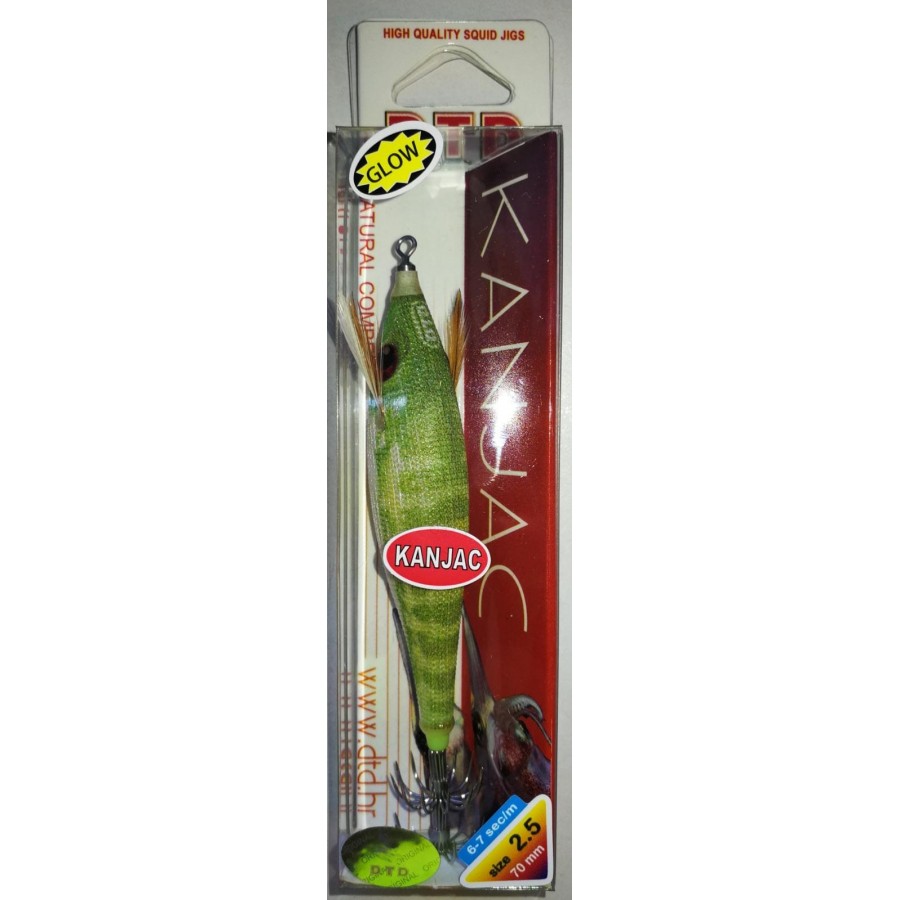 DTD SQUID JIG KANJAC 2.5 COLOR:GREEN