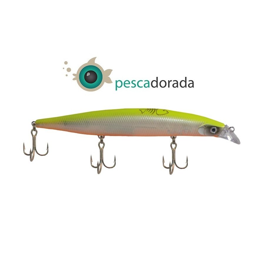 SPANISH LURES MESIAS 140-S 30gr Color: Chart Minnow