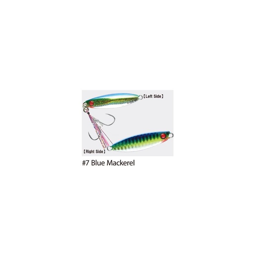 JIG HAYABUSA Jack Eye Shot Slow Wide 40g Color: 7 Blue Mackerel