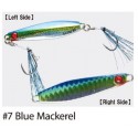 JIG HAYABUSA Jack Eye Shot Slow Slim 10g Color: 7 Blue Mackerel