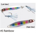 JIG HAYABUSA Jack Eye Shot Slow Slim 15g Color: 5 Rainbow