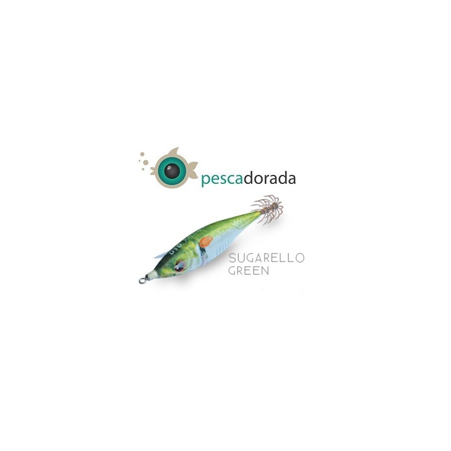 Jibionera DTD Ballistic Real Fish 3.0 90mm 14.6g Color: Sugarello Green